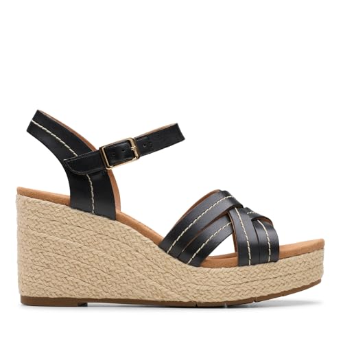Clarks Damen Sabina Strap Sandale, Champagne, 39 EU Clarks Damen Sabina Strap Sandale, Champagne, 39 EU von Clarks