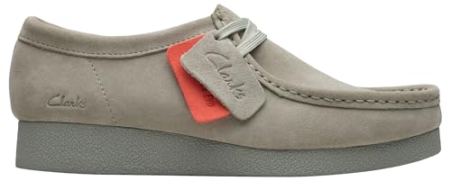 Clarks Damen WallabeeEVO Sneaker, Light Green SDE, 36 EU Clarks Damen WallabeeEVO Sneaker, Light Green SDE, 36 EU von Clarks