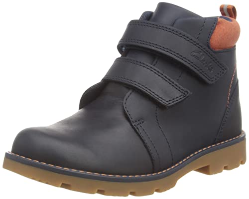 Clarks Heath Strap K Combat Boot, Navy, 27.5 EU von Clarks