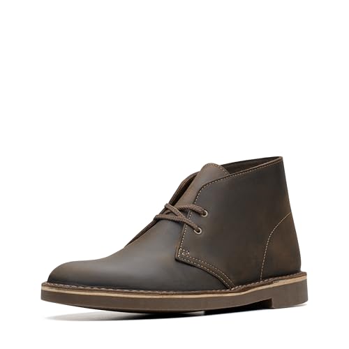 Clarks Herren Bushacre 2 Chukka Boot, Braun (dunkelbraun), 44.5 EU von Clarks