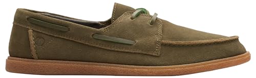 Clarks Herren Clarkbay Go, Olivfarbenes Wildleder, 40 EU von Clarks