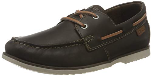 Clarks Herren Noonan Lace Bootsschuh, Dark Brown Leather, 40 EU Clarks Herren Noonan Lace Bootsschuh, Dark Brown Leather, 40 EU von Clarks