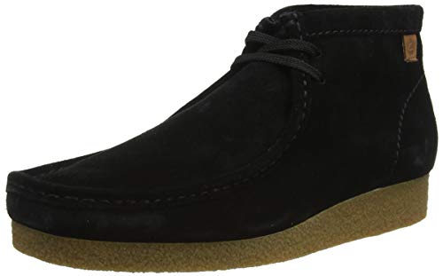 Clarks Herren Shacre Boot Chukka-Stiefel, Schwarzes Wildleder, 39.5 EU von Clarks