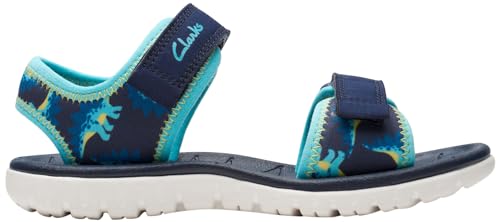 Clarks Surfing Tide K Sandale, Navy, 31 EU von Clarks