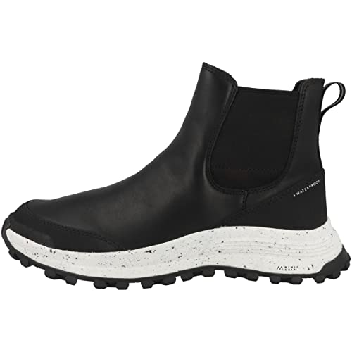 Clarks ATL Trek Up wasserdichte Lederstiefel in Schwarz Standard Fit Größe 38, Schwarz, 38 EU von Clarks