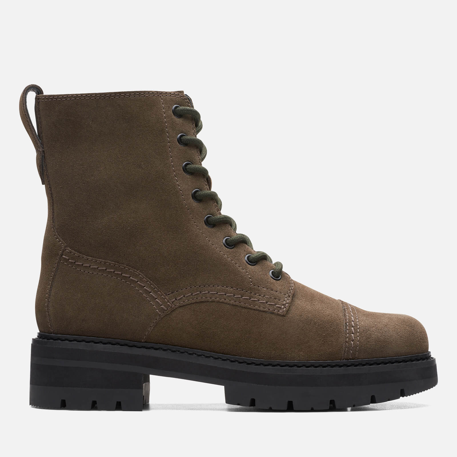 Clarks Orianna Cap Lace Up Suede Boots - UK 7 von Clarks