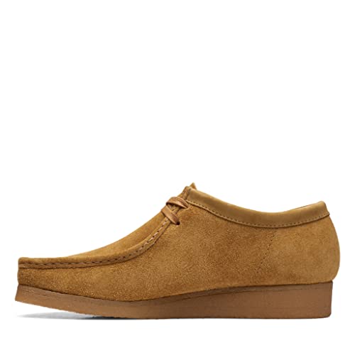 Herren Wallabee Oak Hairy Brown Suede, Oak Hairy Suede, 44 EU von Clarks