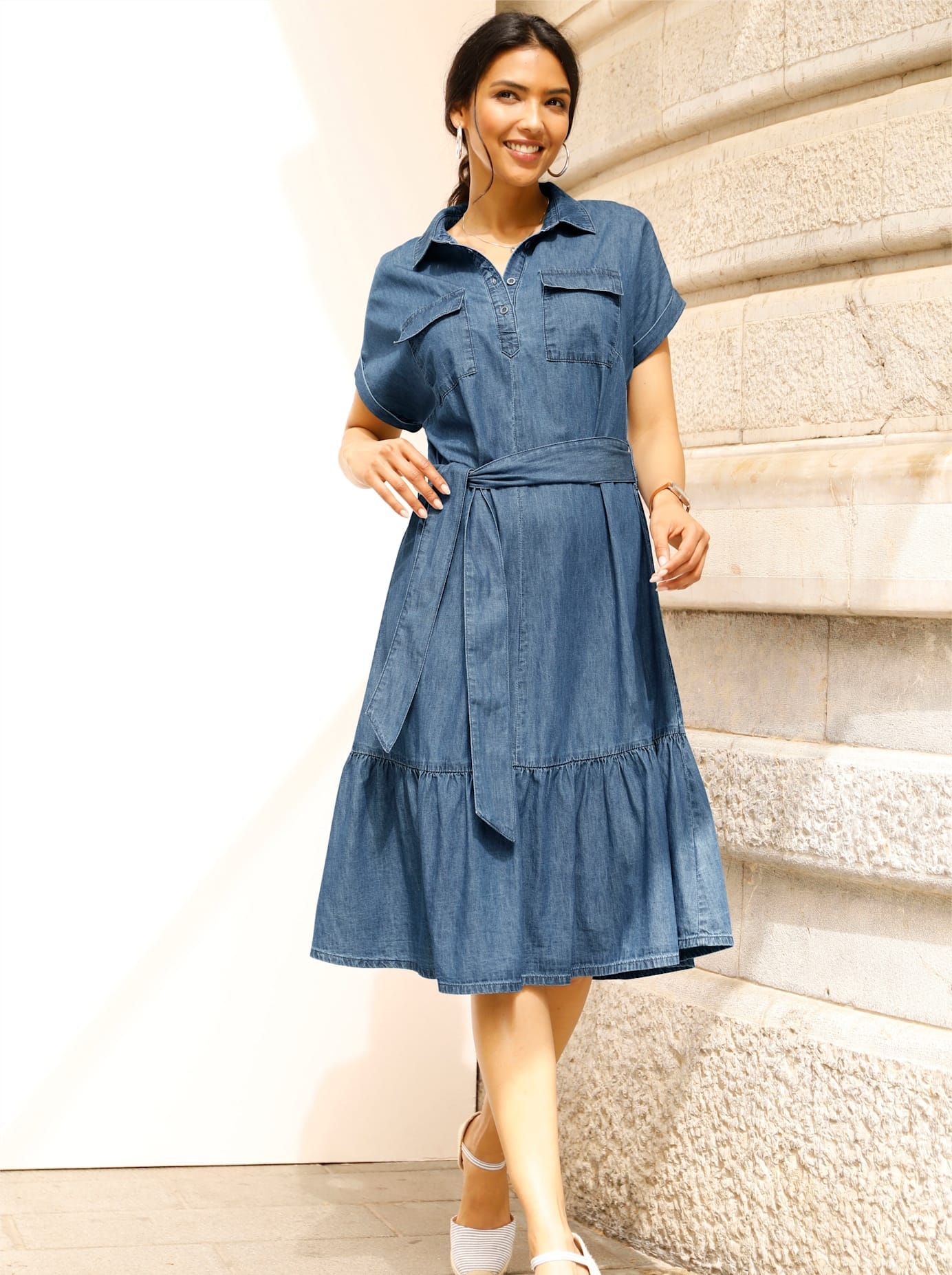 Classic Basics Jeanskleid "Jeans-Kleid" Classic Basics Jeanskleid "Jeans-Kleid" von Classic Basics