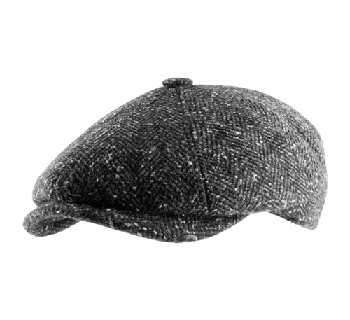 Classic Italy - Flatcap, Schiebermütze, Newsboy Cap Italian Irish - Size 57 cm - gris-805 von Classic Italy