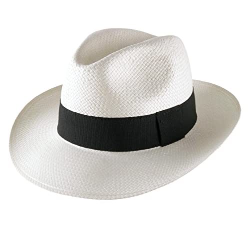 Classic Italy - Panamahüte Classic Wide Straw - Size 59 cm - Blanc Classic Italy - Panamahüte Classic Wide Straw - Size 59 cm - Blanc von Classic Italy