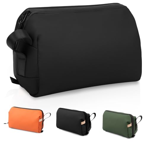 Reise Kulturbeutel für Herren und Damen - wasserdichte Kosmetiktasche - Tragbare Reisetasche für Toilettenzubehör, Kulturtasche für Shampoo, Make-up, Rasierer Reise Kulturbeutel für Herren und Damen - wasserdichte Kosmetiktasche - Tragbare Reisetasche für Toilettenzubehör, Kulturtasche für Shampoo, Make-up, Rasierer von Classycoo