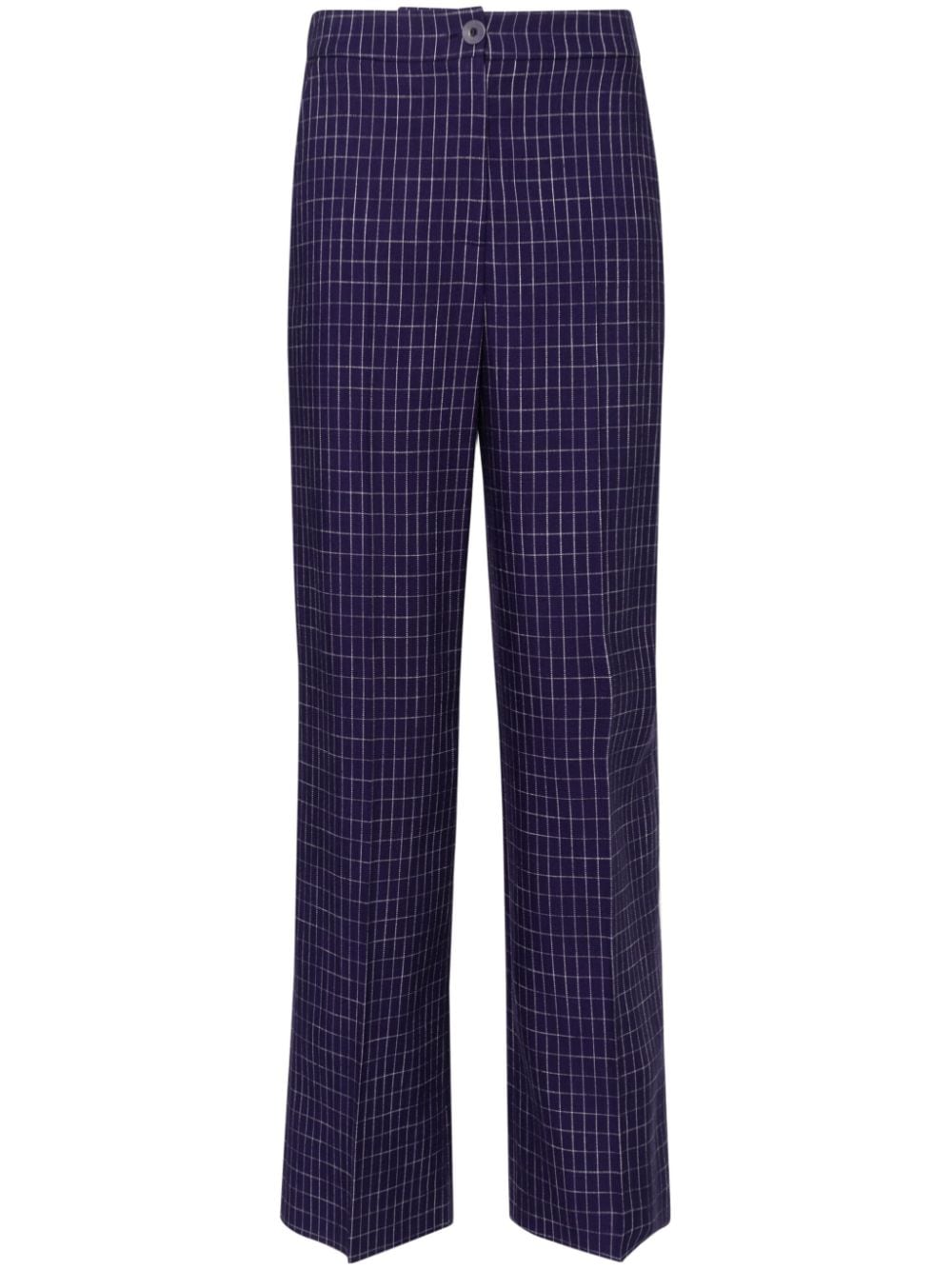 Claudie Pierlot Karierte Hose - Blau von Claudie Pierlot