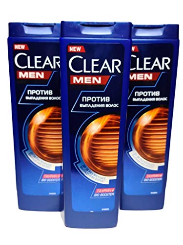 Clear Men Anti-Schuppen-Shampoo Anti-Haarausfall 3x400ml SPARPACK von Clear