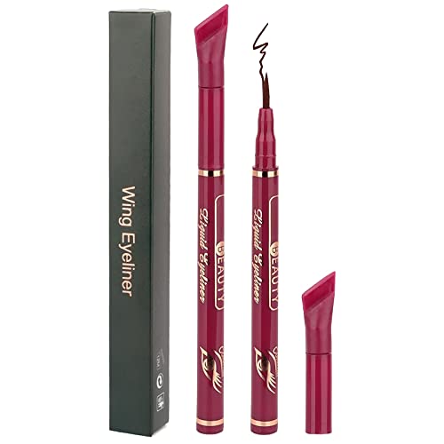 Farbiger Flüssig-Eyeliner-Stift, langlebig, glatter Eyeliner-Flüssigkeitsstift, kein Eyeliner, seidenmatt, Make-up-Tinte, Liner, flüssiger Eyeliner, ColorStay-Stift, Eyeliner, wischfest, 2 ml Dof868 von Clicitina