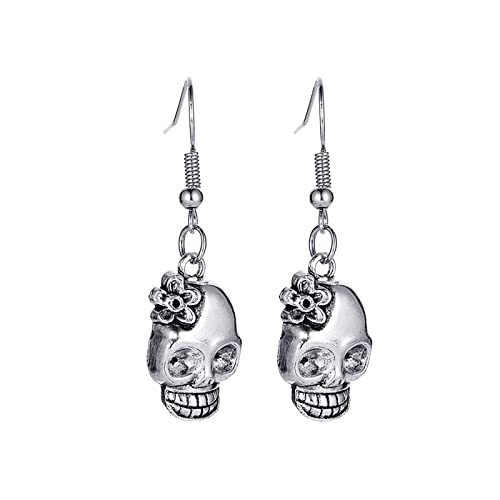 Halloween Einfache Vintage Ohrringe für Teenager Mädchen Minimalistische Piercing Ohrstecker Trendige Ohrringe Ohrringe Mit Schraubverschluss (N, One Size) von Clicitina