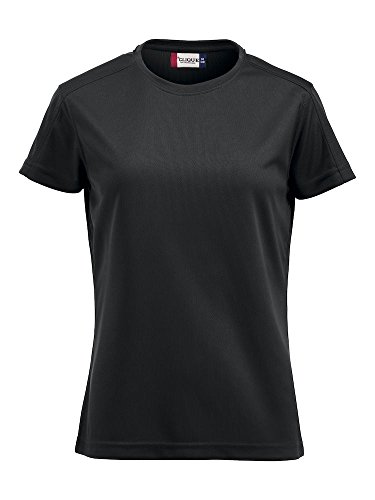 CliQue Damen Funktionsshirt aus Polyester für Sport, perforiert und feuchtigkeitstransportierend in 7 Farben und 5 Größen von Clique