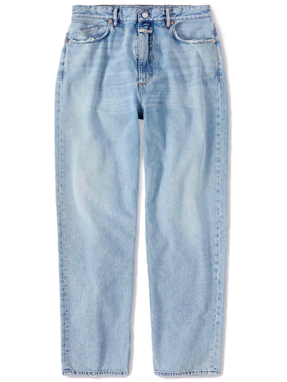 Closed Halbhohe Springdale Straight-Leg-Jeans - Blau von Closed