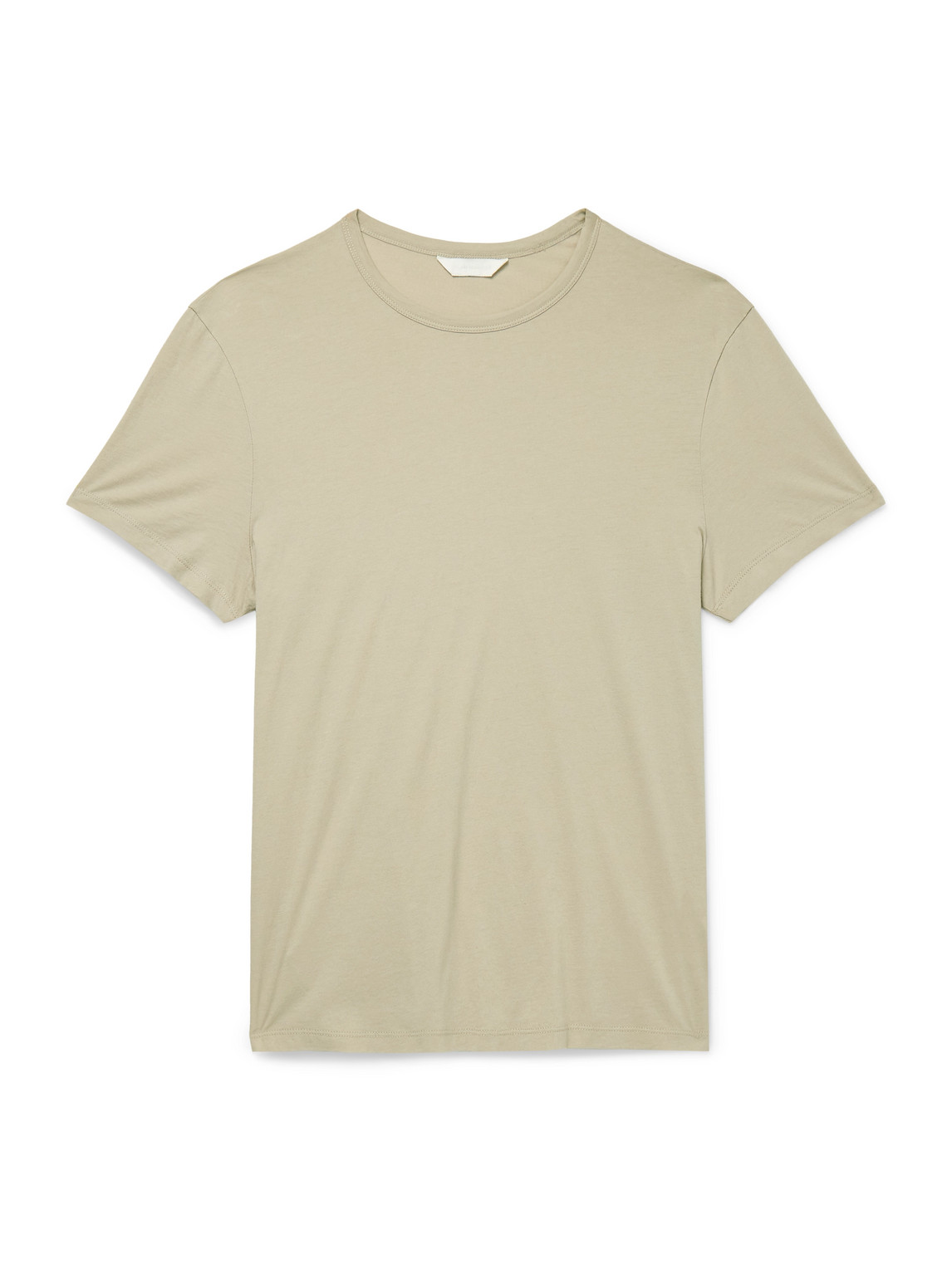 Club Monaco - Luxe Featherweight Cotton-Jersey T-Shirt - Men - Neutrals - L von Club Monaco