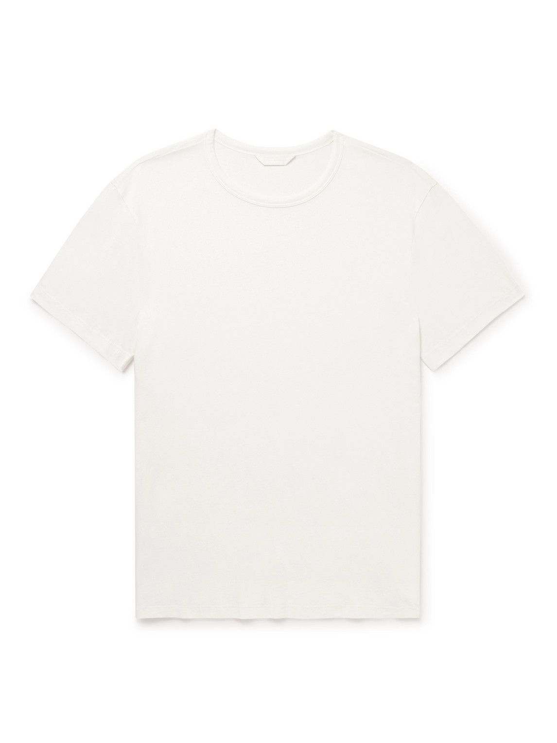 Club Monaco - Luxe Featherweight Cotton-Jersey T-Shirt - Men - White - L von Club Monaco