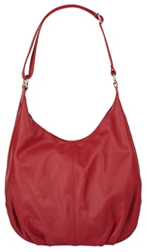 Cluty Shopper Echt Leder rot Damen - 021408 von Cluty