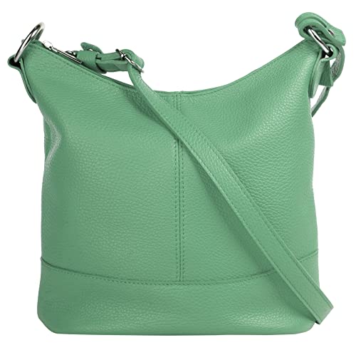 Cluty Umhängetasche mint echt Leder Damen - 021217 von Cluty