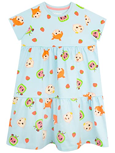 CoComelon Mädchen Kleid JJ Blau 116 von CoComelon