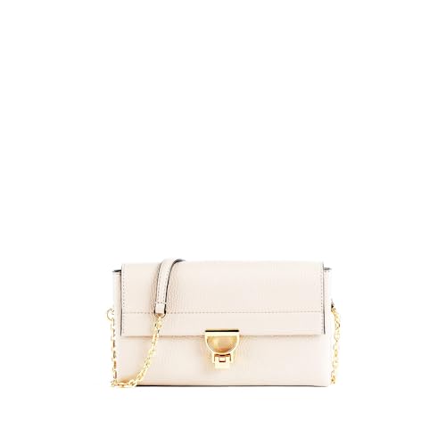 Coccinelle Arlettis Mini Schultertasche für Damen, Brillant White, Einheitsgröße von Coccinelle