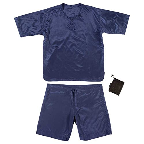 Traveler's Tree Travel Pyjama Herren blau von Cocoon