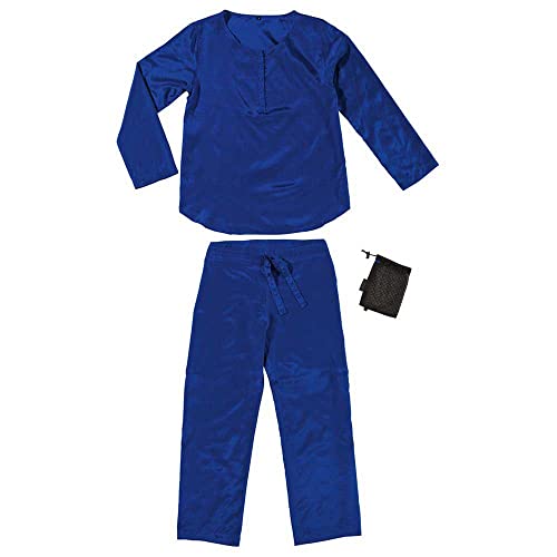 Traveler's Tree Travel Pyjama Damen blau von Cocoon