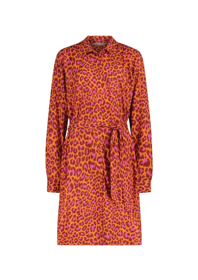 Codello Hemdblusenkleid Codello Kleid mit farbigem Leomuster von Codello
