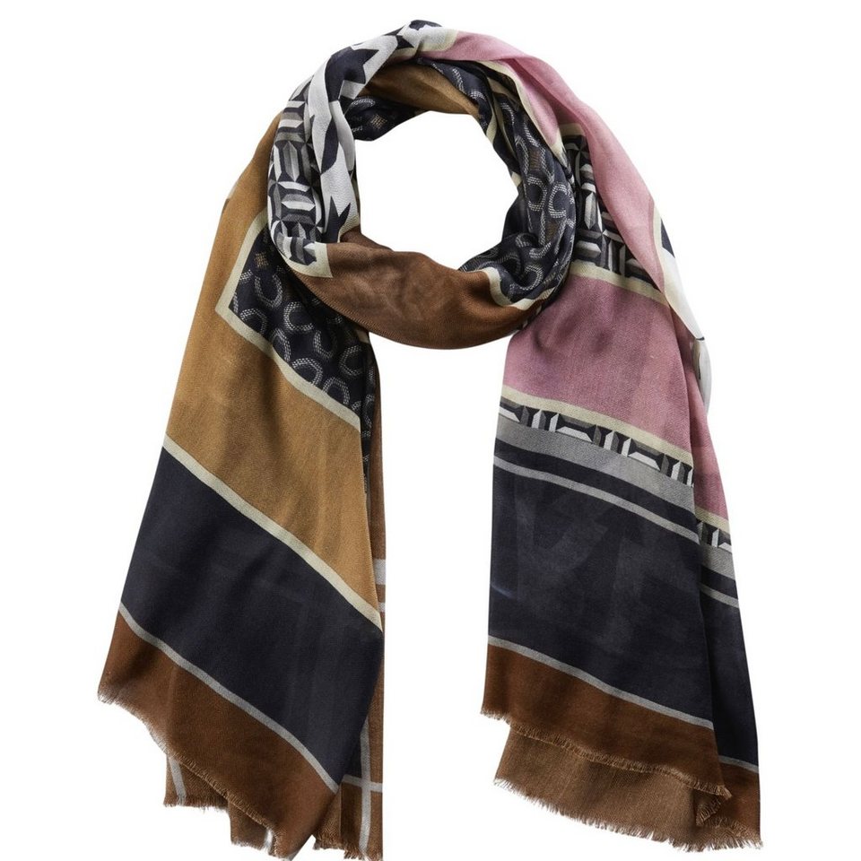 Codello Modeschal Codello Damen Schal Highlight Deluxe Farbe schwarz, Schriftzug DELUXE Codello Modeschal Codello Damen Schal Highlight Deluxe Farbe schwarz, Schriftzug DELUXE von Codello