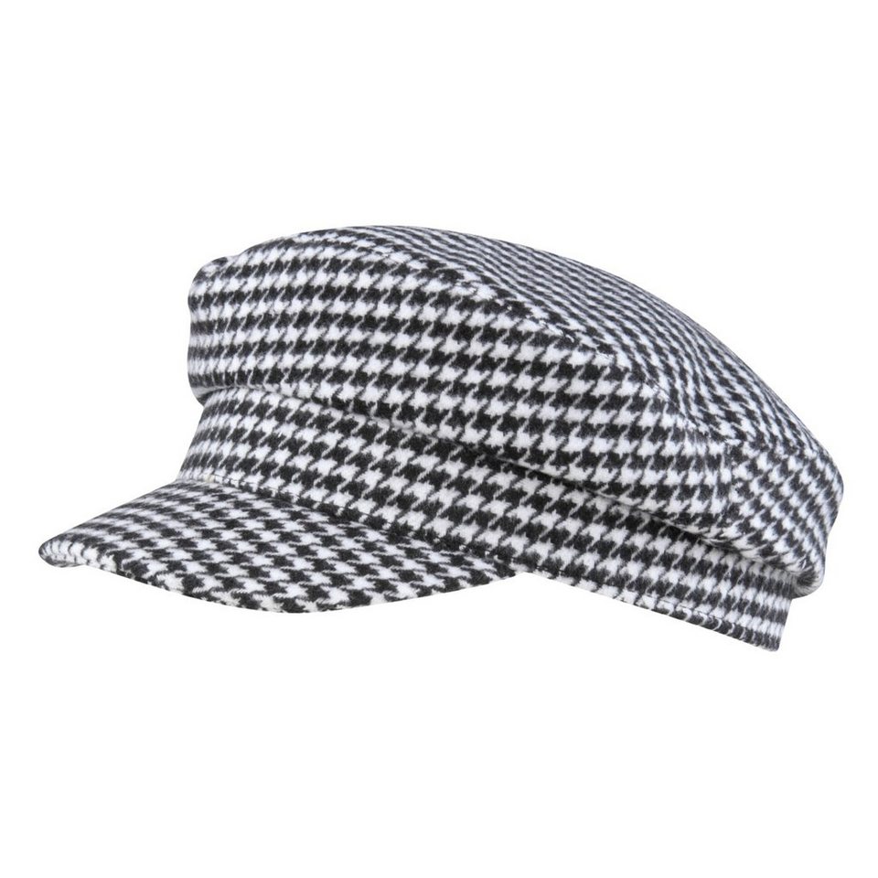 Codello Schirmmütze Codello Schirmmütze Dogtooth Hat in schwarz weiß Codello Schirmmütze Codello Schirmmütze Dogtooth Hat in schwarz weiß von Codello