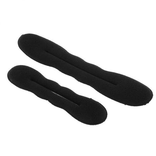 Colcolo 2X Set von 2 Friseur Schwamm Schaum Donut Haar Styling Bun Curler Maker für Frauen von Colcolo