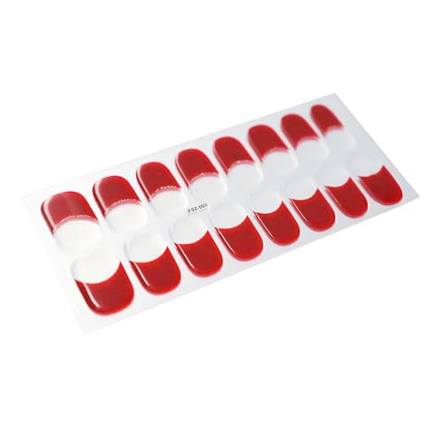 Colcolo Halbgehärtete Gel-Nagelfolien, komplette Nagelfolien, Aufkleber, Gel-Nagelfolien, Aufkleber, Nail Art Wraps, Rot Colcolo Halbgehärtete Gel-Nagelfolien, komplette Nagelfolien, Aufkleber, Gel-Nagelfolien, Aufkleber, Nail Art Wraps, Rot von Colcolo