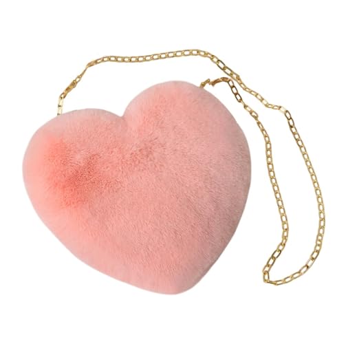 Colcolo Herzform Satchel -Geldbörse bequemer lässiger süßer Crossbody -Tasche für Reisedatum, Rosa Colcolo Herzform Satchel -Geldbörse bequemer lässiger süßer Crossbody -Tasche für Reisedatum, Rosa von Colcolo
