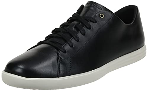 Cole Haan Herren Grand Crosscourt II Sneaker, Schwarz/Weiß, 42.5 EU Weit von Cole Haan