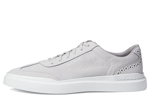 Cole Haan Grandpro Rally Canvas T-Toe Sneaker für Herren, Microchip/Optic White, 9 Wide von Cole Haan