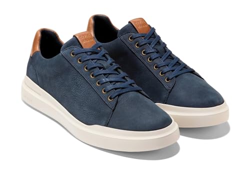 Cole Haan Grandpro Rally LTT Herren-Sneaker, Marineblau Nbk/Elfenbein, 42 EU von Cole Haan