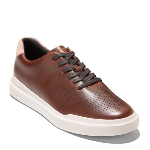 Cole Haan Grandpro Rally Laser Cut Sneaker für Herren, Eichel/Sesam/Elfenbein, 40 EU von Cole Haan