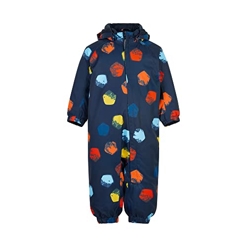 Color Kids Unisex Baby Coverall, Melange, AF 10.000 Schneeanzug, Dark Blue, 92 von Color Kids