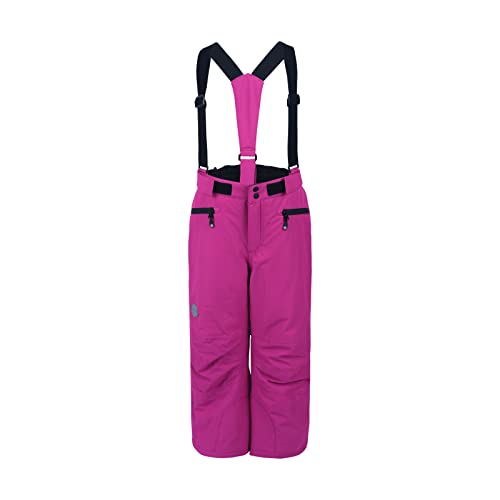 Color Kids Kids Ski Pants With Pockets 4 Pink - Praktische wasserdichte Kinder Skihose, Größe 110 - Farbe Festival Fuchs von Color Kids