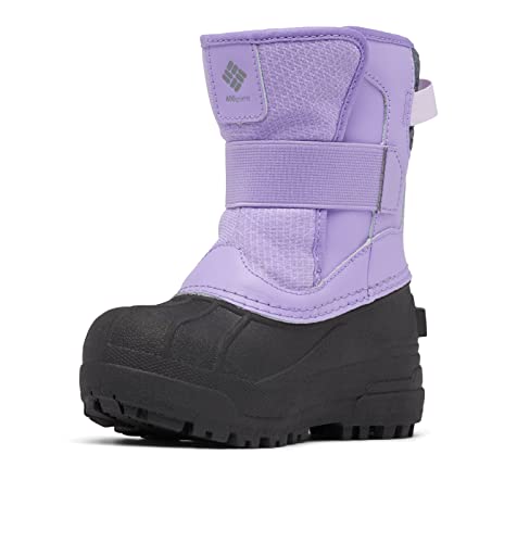 Columbia Bugaboot Celsius Schneestiefel für Kinder, Unisex, mit Riemen, Paisley Purple/Morning Mist, 7 Toddler von Columbia