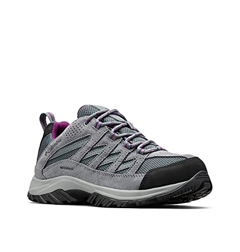 Columbia Crestwood Damen Trekking- & Wanderhalbschuhe, wasserdicht, Graphit Wild Iris, 7 UK Wide von Columbia