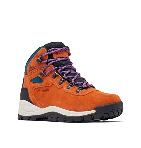 Columbia Damen Newton Ridge Plus Wasserdicht Amped Wanderschuh, Zeder, Nachtwelle, 36.5 EU von Columbia