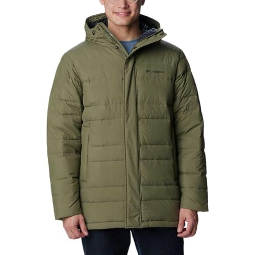 Columbia Herren Saltzman Down Parka Jacke, grün, S von Columbia