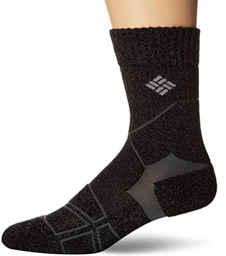 Columbia Herren Wandersocken, Anthrazit, 43 EU von Columbia