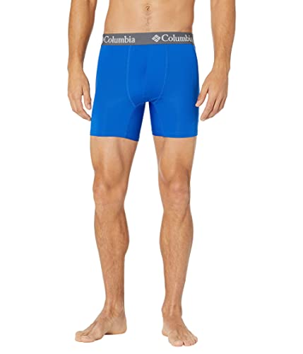 Columbia Performance Poly Stretch Boxer Brief Azure/Azul/Navy 2XL von Columbia