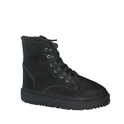 Come Voglio Damen Fr-cv-000037 Fashion Boot, Schwarz, 37 EU von Come Voglio