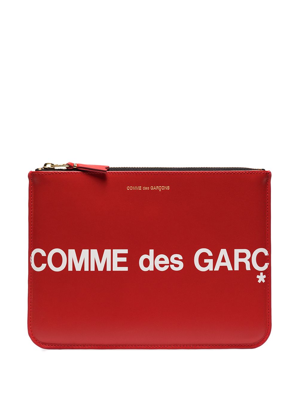 Comme Des Garçons Wallet Etui mit Logo-Print - Rot von Comme Des Garçons Wallet