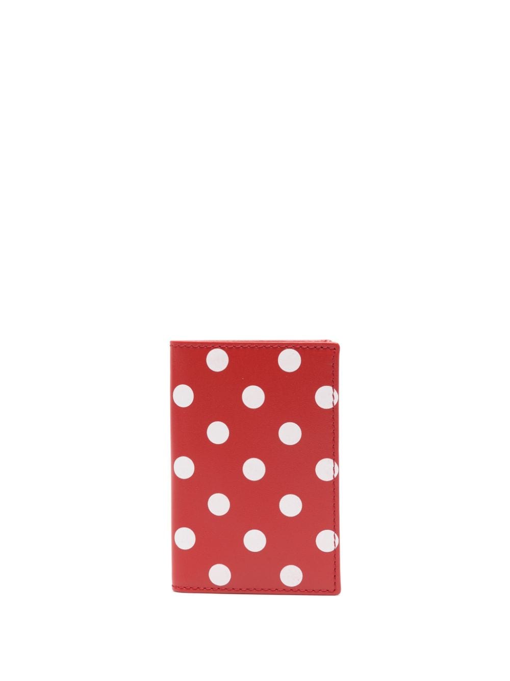 Comme Des Garçons Wallet Portemonnaie mit Polka Dots - Rot von Comme Des Garçons Wallet